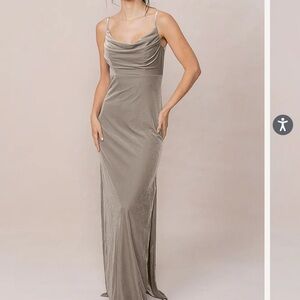 Skye Velvet Bridesmaids Dress